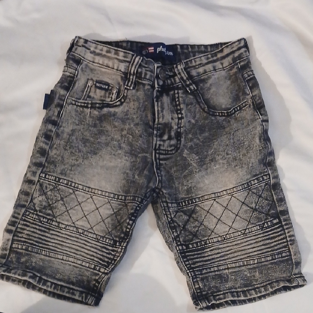 Phat Farm Gray Denim Men Shorts